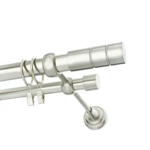 Karnisz Nikiel połysk podwójny 25+ 19mm Walec
