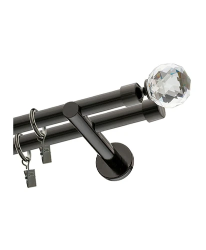 Karnisz czarny podwójny crystal.jpg