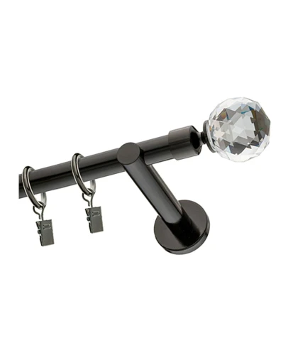 Karnisz czarny pojedynczy crystal.jpg